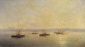 Flota en Sebastopol 1890 Romántico Ivan Aivazovsky ruso